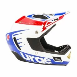 CASQUE URGE DOWN O MATIC RR BLANC ROUGE BLEU
