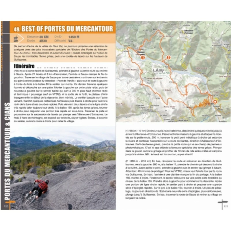 LIVRE VTOPO VTT Alpes Maritimes 3ème édition 2 LIVRE VTOPO VTT Alpes Maritimes 3ème édition – Image 2