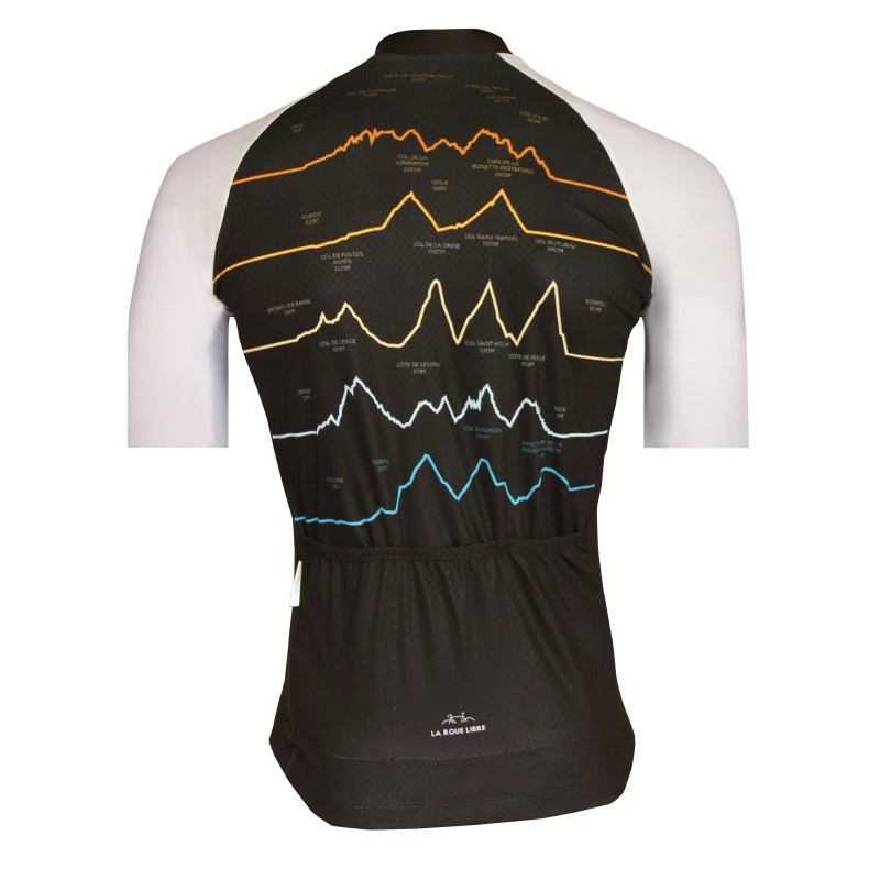 MAILLOT LA ROUE LIBRE COLS NIÇOIS SUNSET 2 MAILLOT LA ROUE LIBRE COLS NIÇOIS SUNSET – Image 2