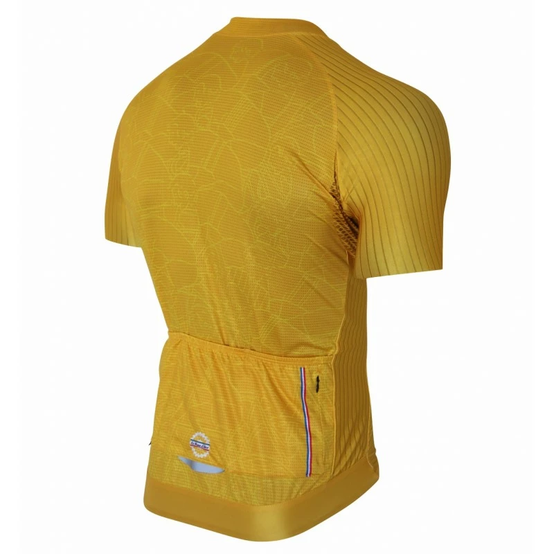 MAILLOT LA ROUE LIBRE PELOTON OR 2 MAILLOT LA ROUE LIBRE PELOTON OR – Image 2