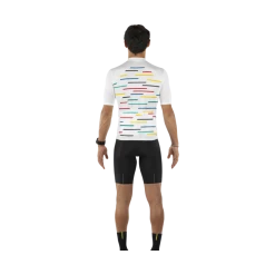 MAILLOT MAVIC COSMIC JERSEY BLANC -Promos Vélo Magasin maillot mavic cosmic jersey blanc 2