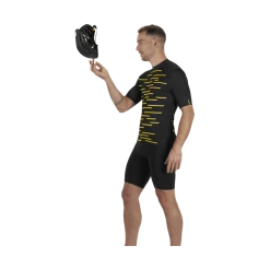 MAILLOT MAVIC COSMIC JERSEY NOIR -Promos Vélo Magasin maillot mavic cosmic jersey noir 2