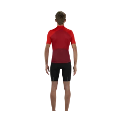 MAILLOT MAVIC COSMIC JERSEY ROUGE -Promos Vélo Magasin maillot mavic cosmic jersey rouge 2