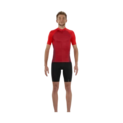 MAILLOT MAVIC COSMIC JERSEY ROUGE -Promos Vélo Magasin maillot mavic cosmic jersey rouge 3