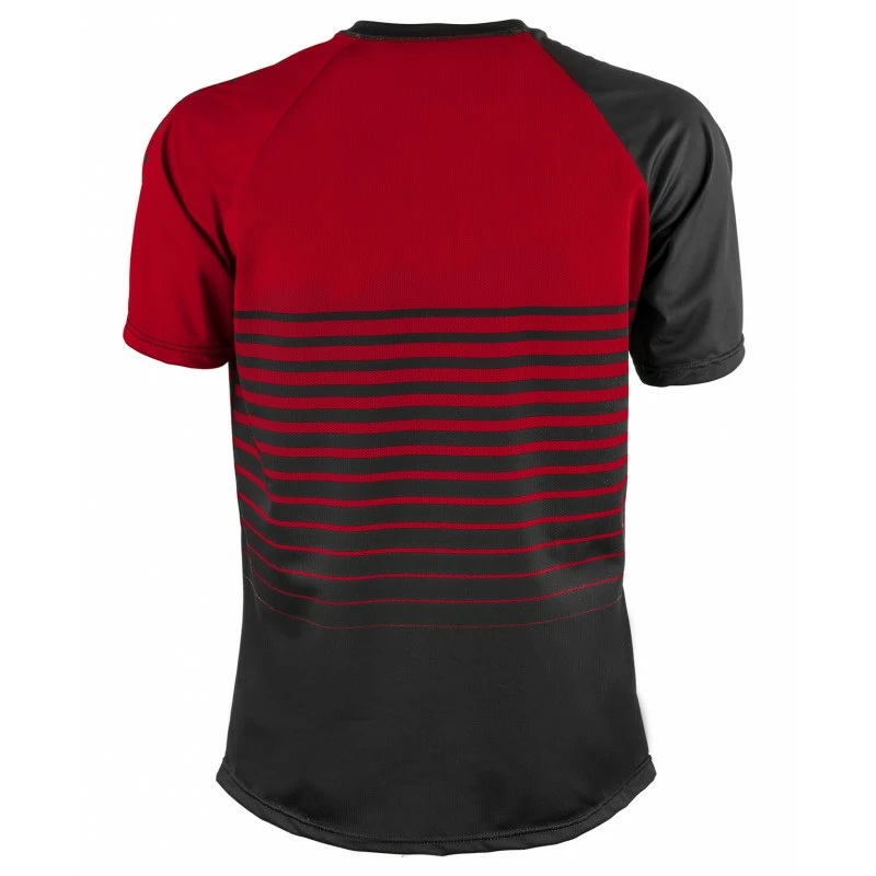 MAILLOT MOUSTACHE MANCHES COURTES ROUGE 2 MAILLOT MOUSTACHE MANCHES COURTES ROUGE – Image 2